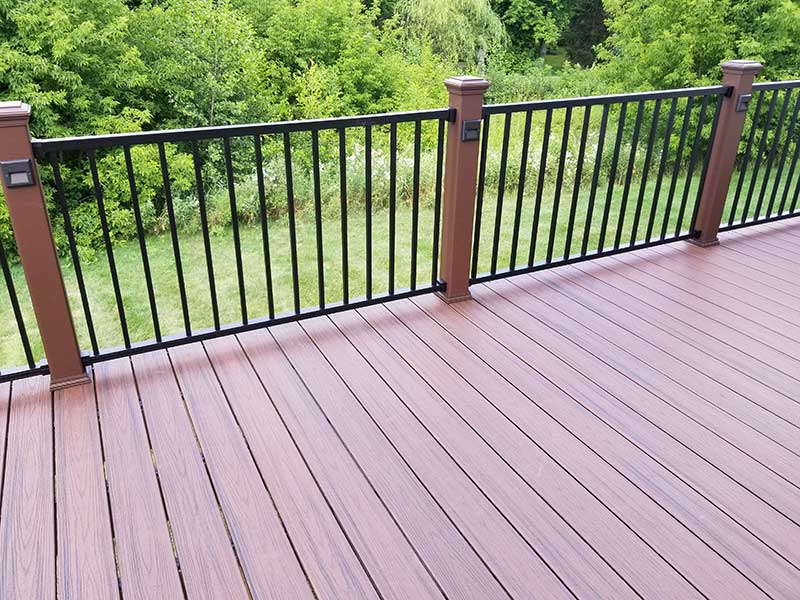 Low Maintenance Composite Trex Decks From Miles Bradley