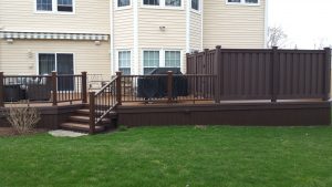 deck, privacy gate